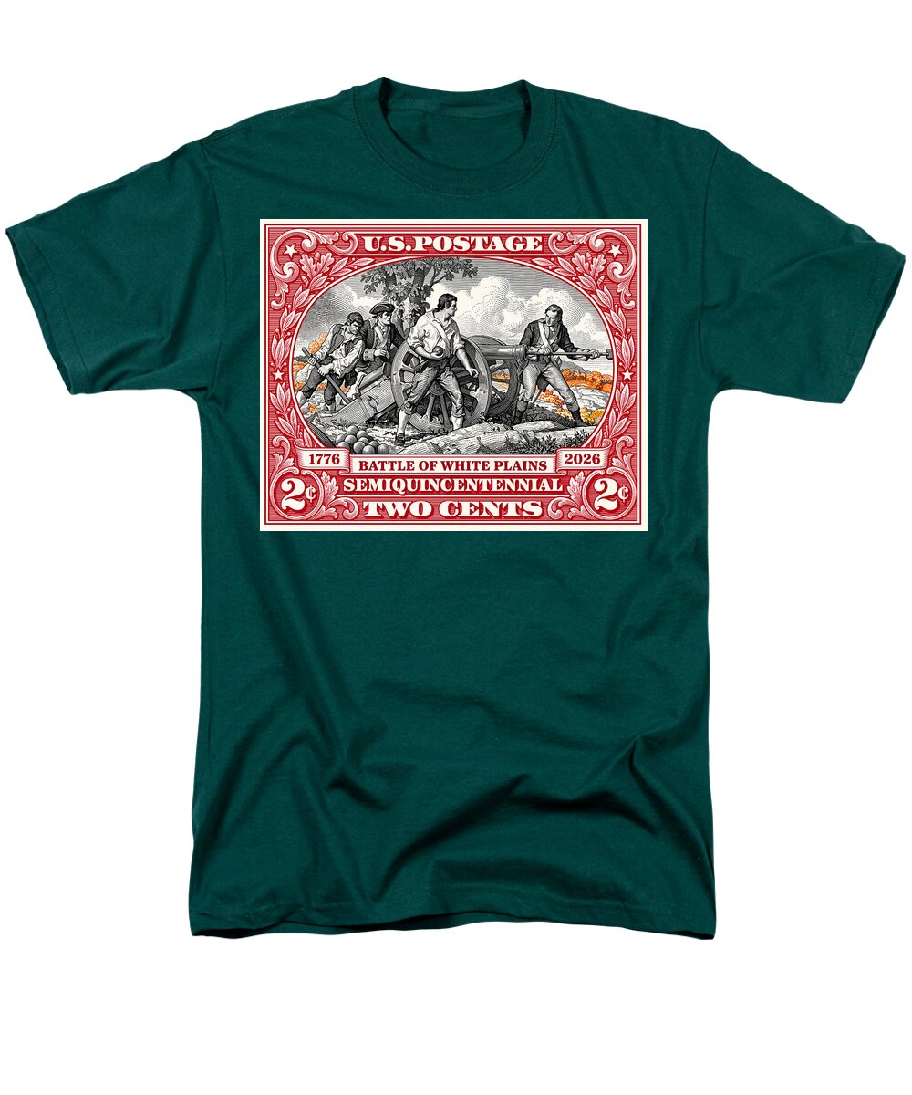 White Plains 2c - Men's T-Shirt  (Regular Fit)
