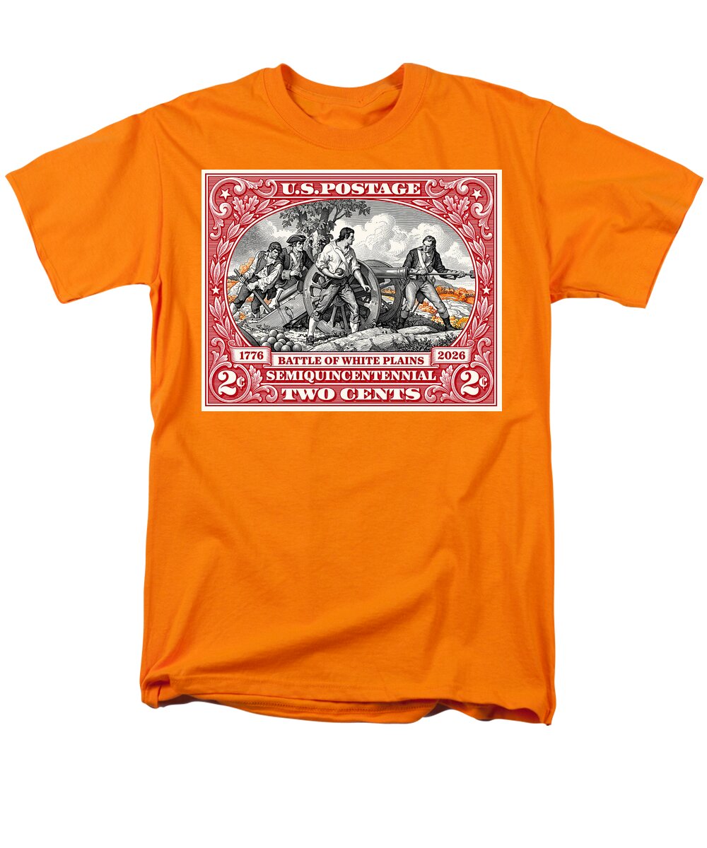 White Plains 2c - Men's T-Shirt  (Regular Fit)