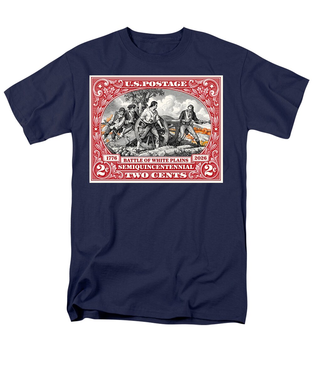 White Plains 2c - Men's T-Shirt  (Regular Fit)