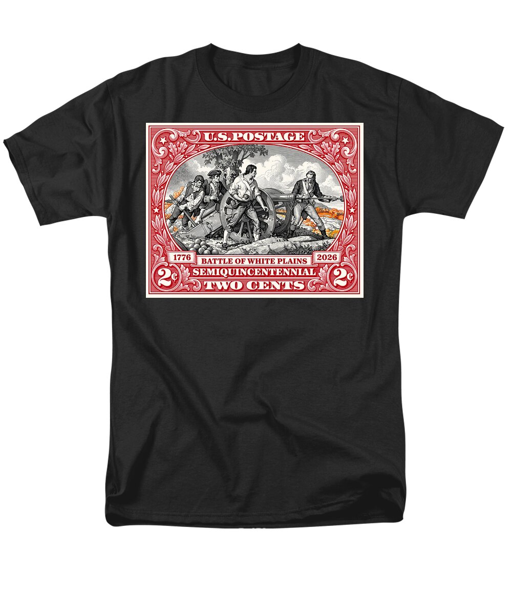 White Plains 2c - Men's T-Shirt  (Regular Fit)