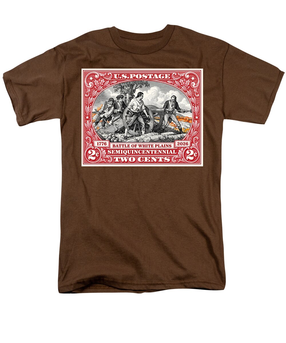White Plains 2c - Men's T-Shirt  (Regular Fit)