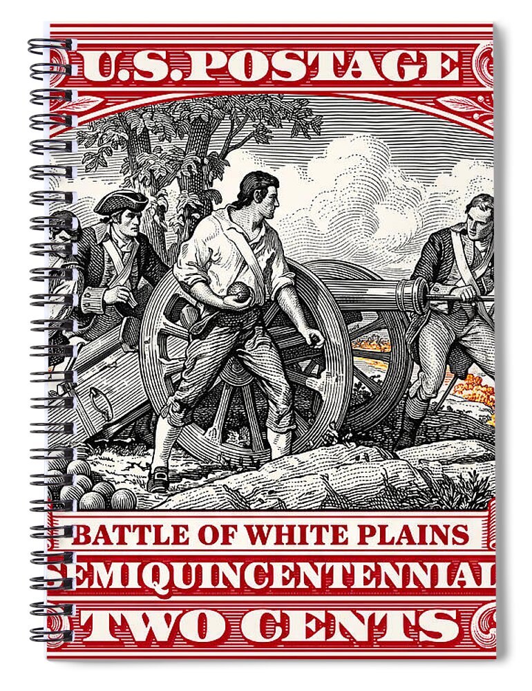 White Plains 2c - Spiral Notebook