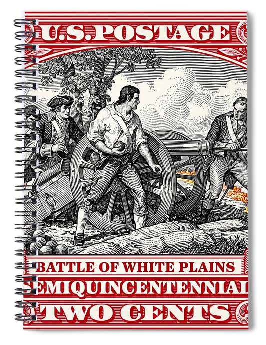 White Plains 2c - Spiral Notebook