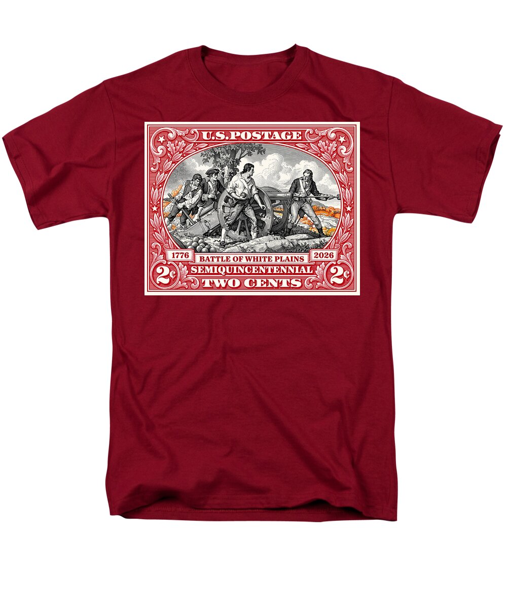 White Plains 2c - Men's T-Shirt  (Regular Fit)