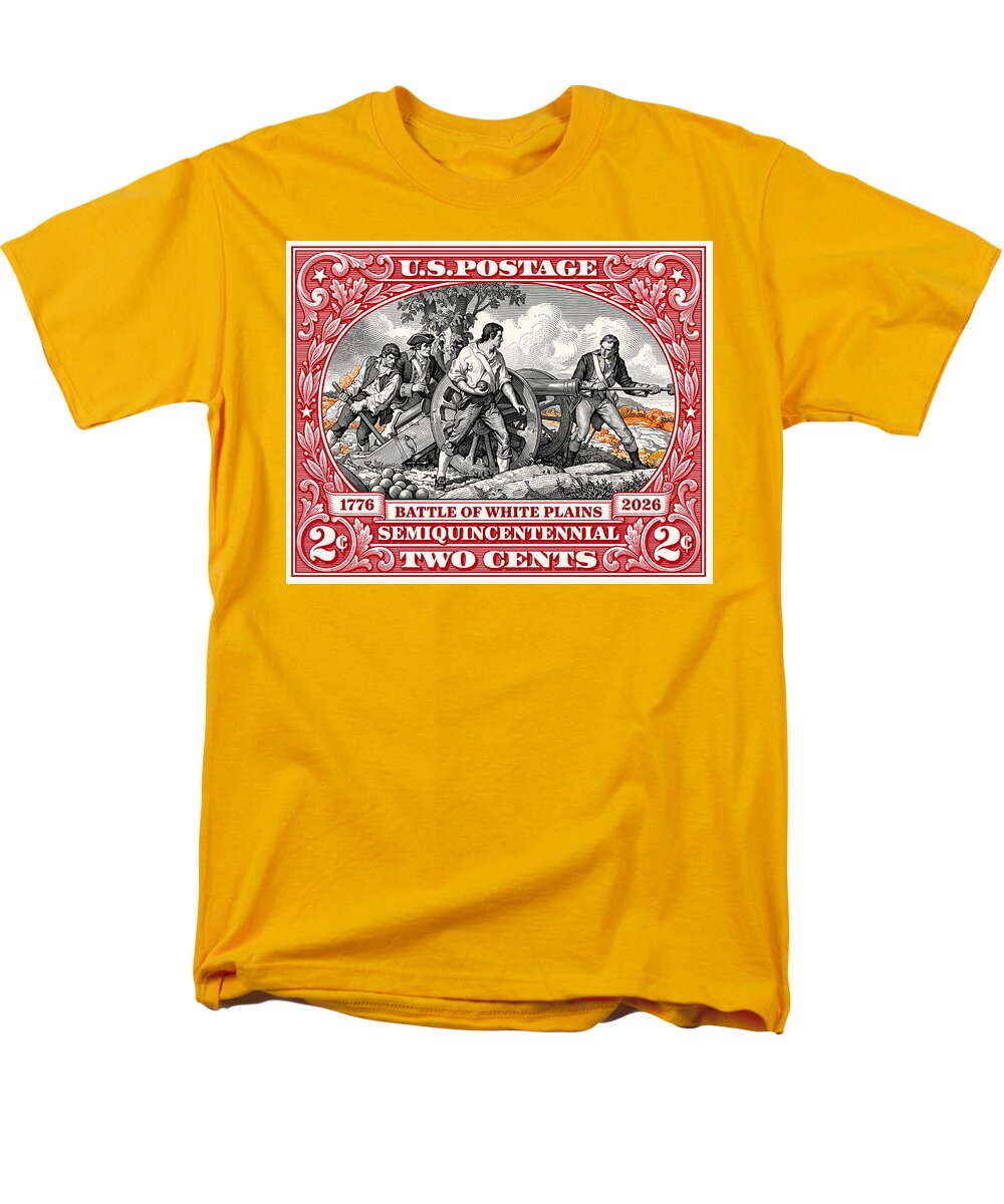 White Plains 2c - Men's T-Shirt  (Regular Fit)