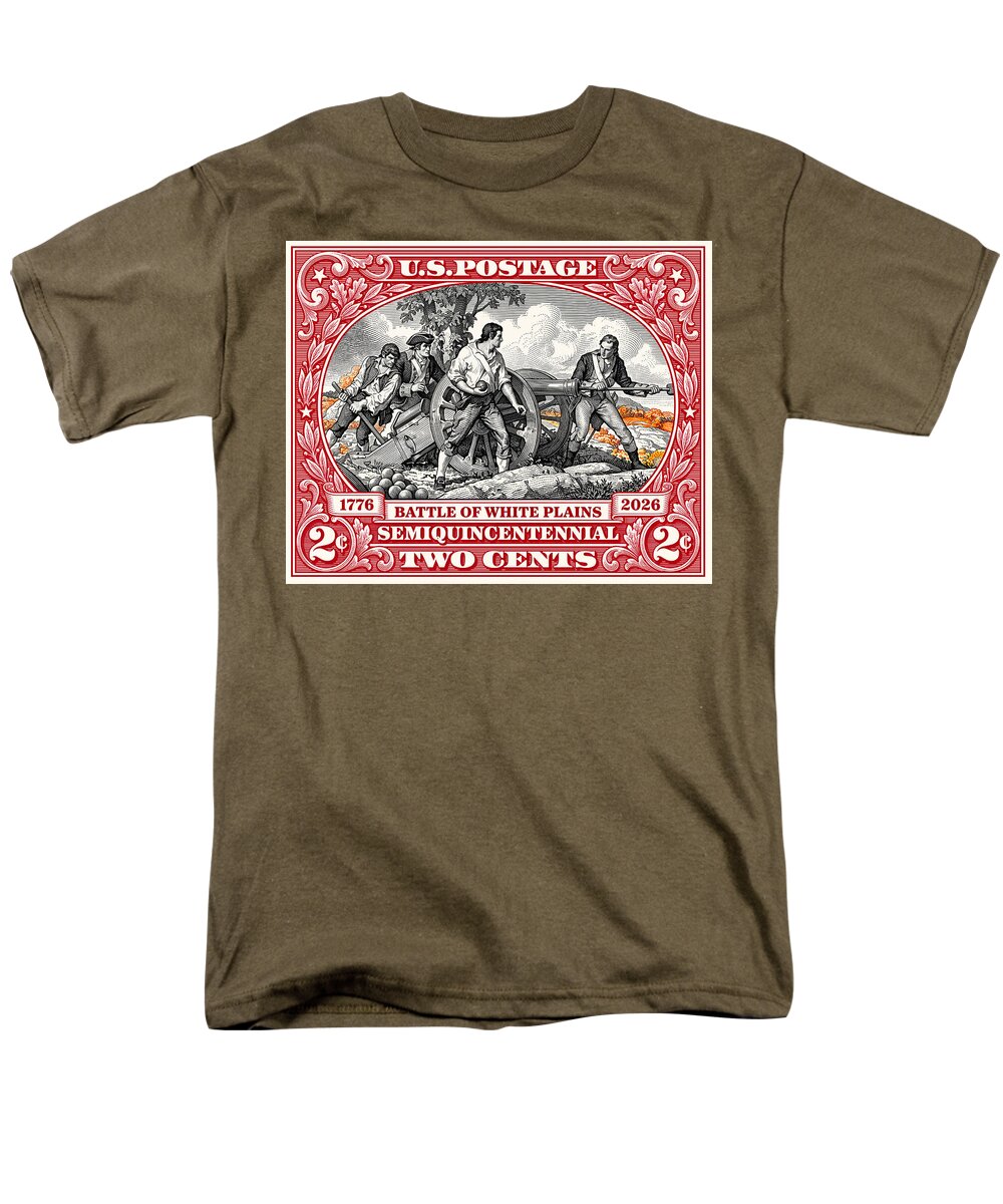 White Plains 2c - Men's T-Shirt  (Regular Fit)
