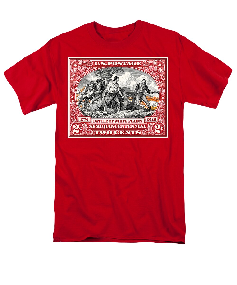 White Plains 2c - Men's T-Shirt  (Regular Fit)