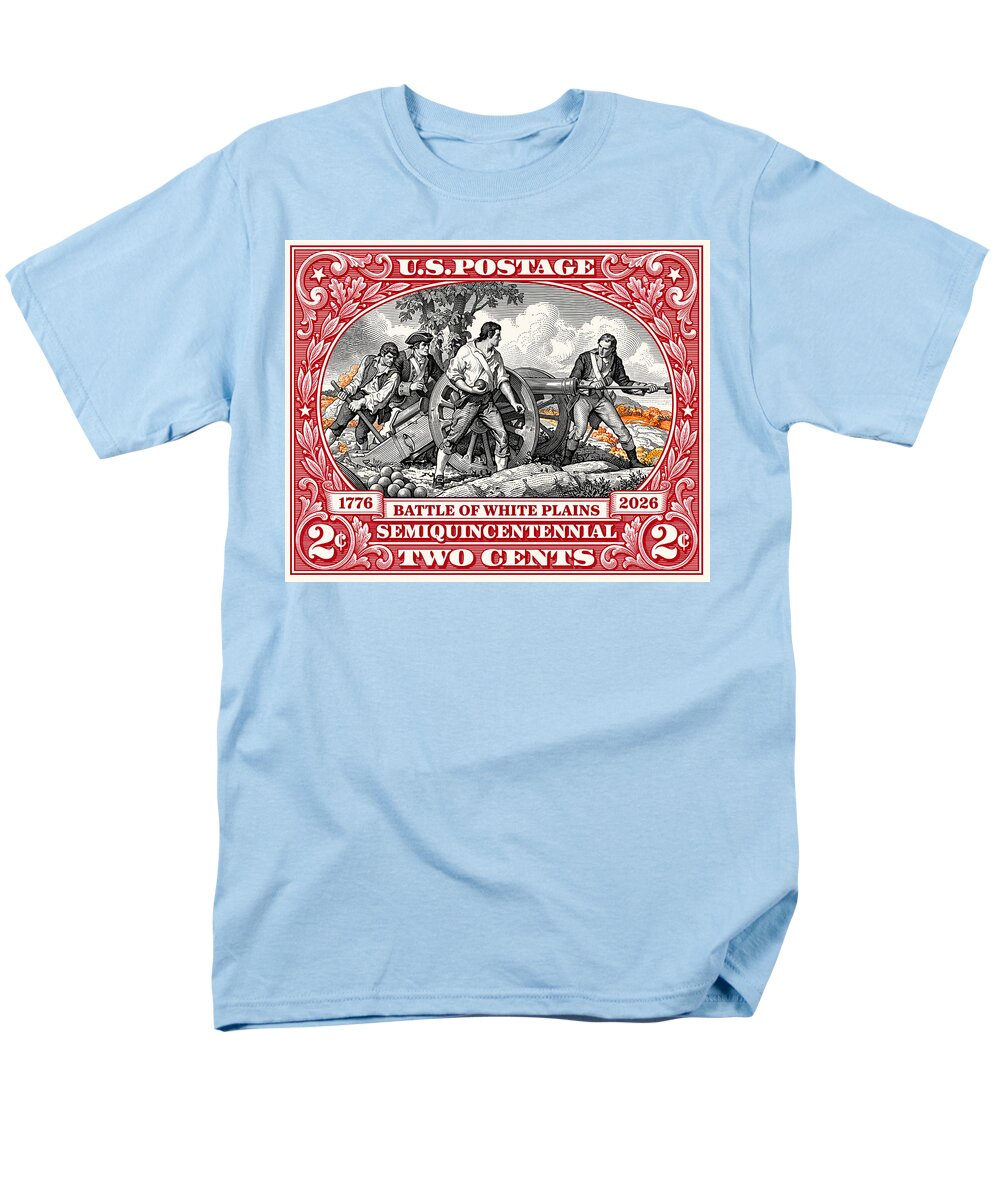 White Plains 2c - Men's T-Shirt  (Regular Fit)