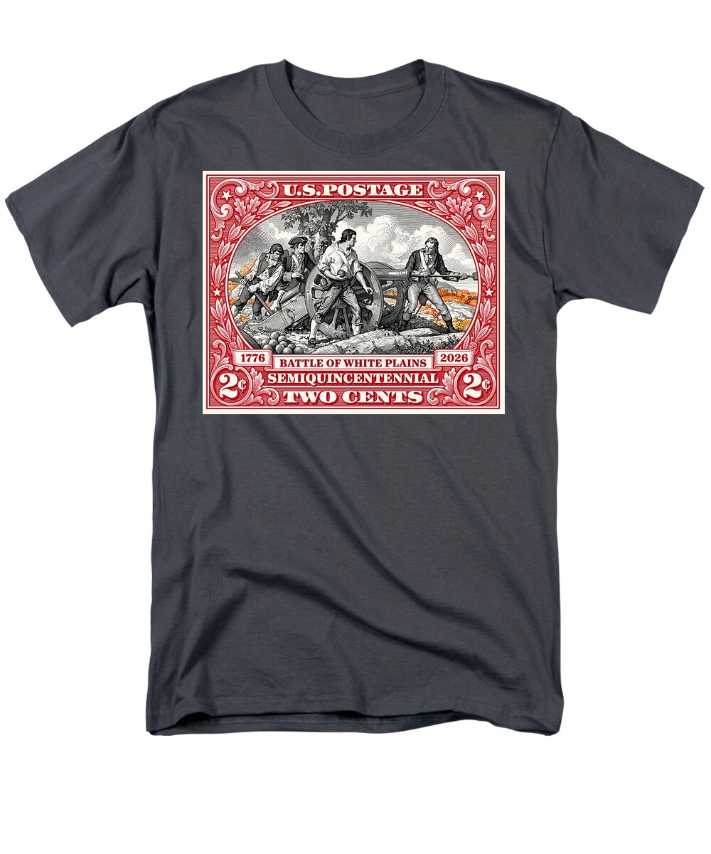 White Plains 2c - Men's T-Shirt  (Regular Fit)