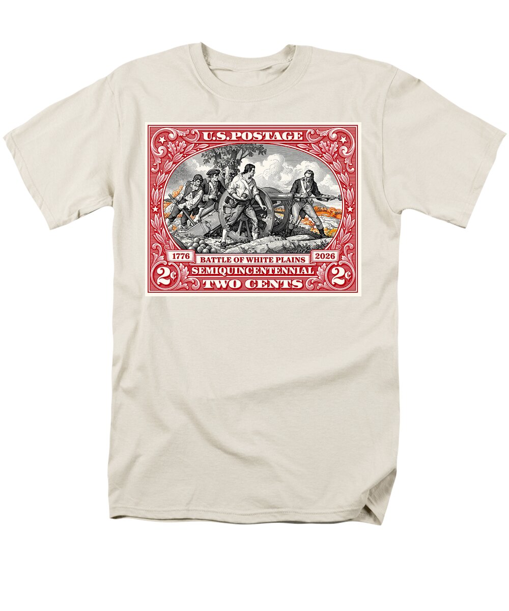 White Plains 2c - Men's T-Shirt  (Regular Fit)