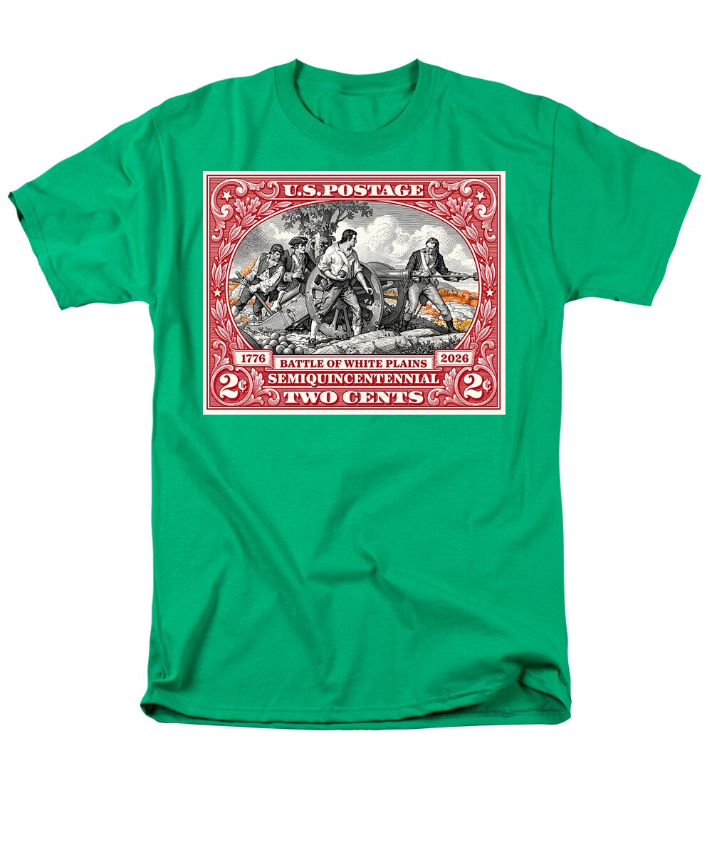 White Plains 2c - Men's T-Shirt  (Regular Fit)