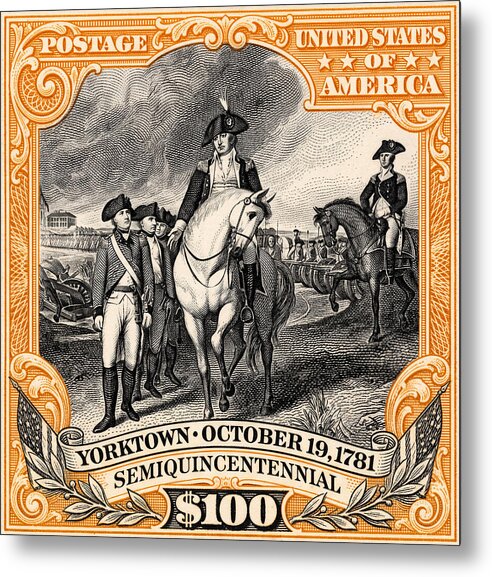 Yorktown $100 - Metal Print