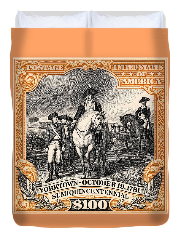Yorktown $100 - Duvet Cover
