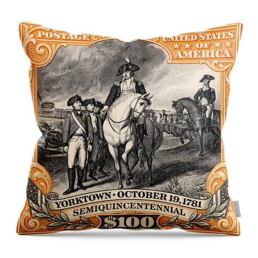 Yorktown $100 - Throw Pillow