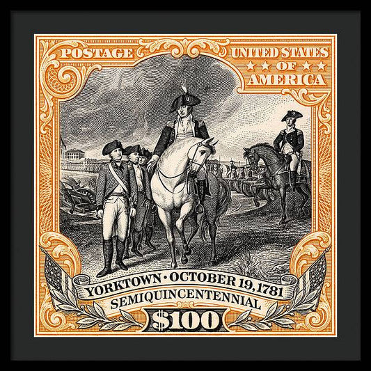 Yorktown $100 - Framed Print