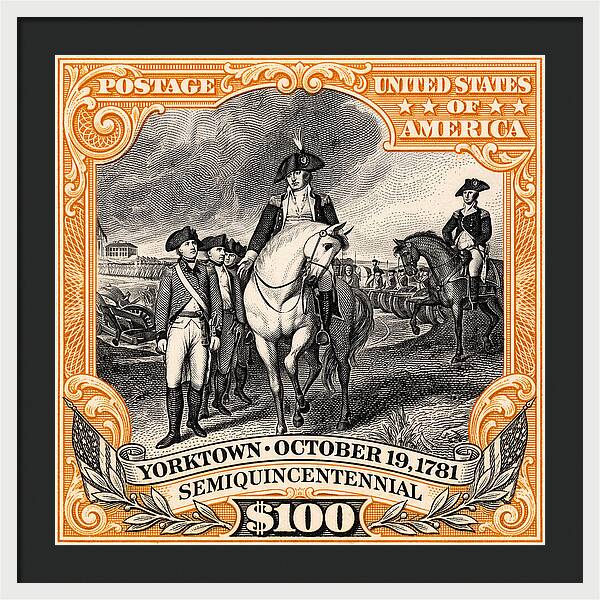 Yorktown $100 - Framed Print