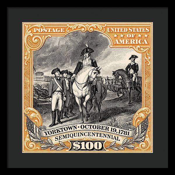 Yorktown $100 - Framed Print