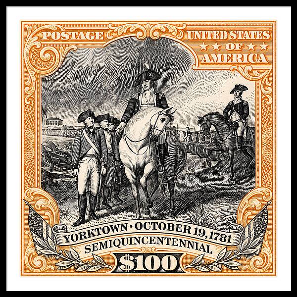 Yorktown $100 - Framed Print