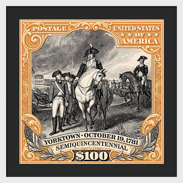 Yorktown $100 - Framed Print