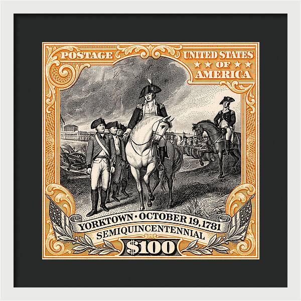 Yorktown $100 - Framed Print