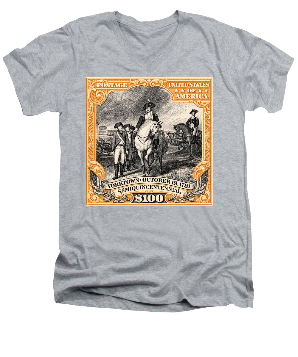 Yorktown $100 - Men's V-Neck T-Shirt