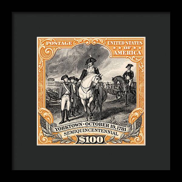 Yorktown $100 - Framed Print