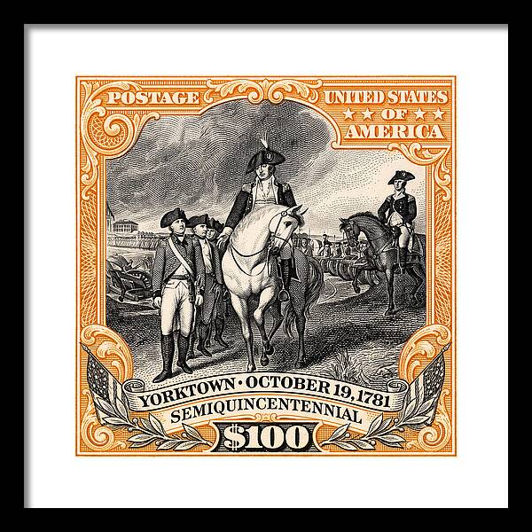Yorktown $100 - Framed Print