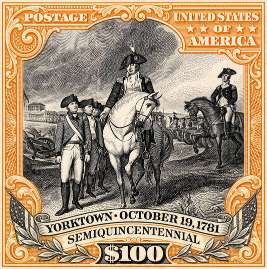Yorktown $100 - Art Print