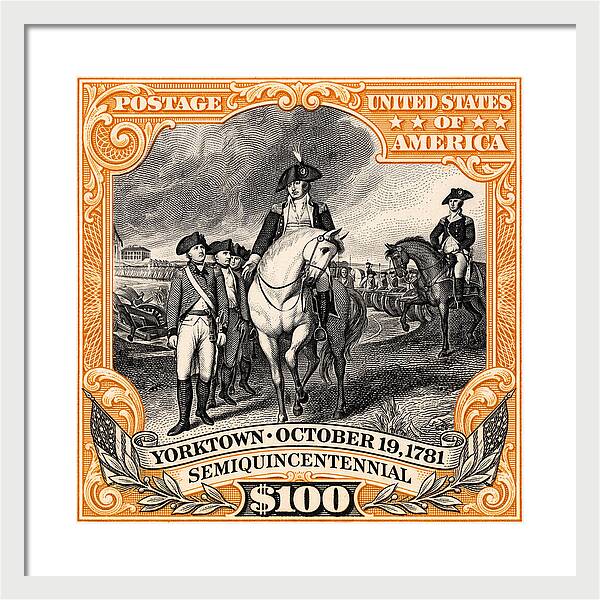 Yorktown $100 - Framed Print