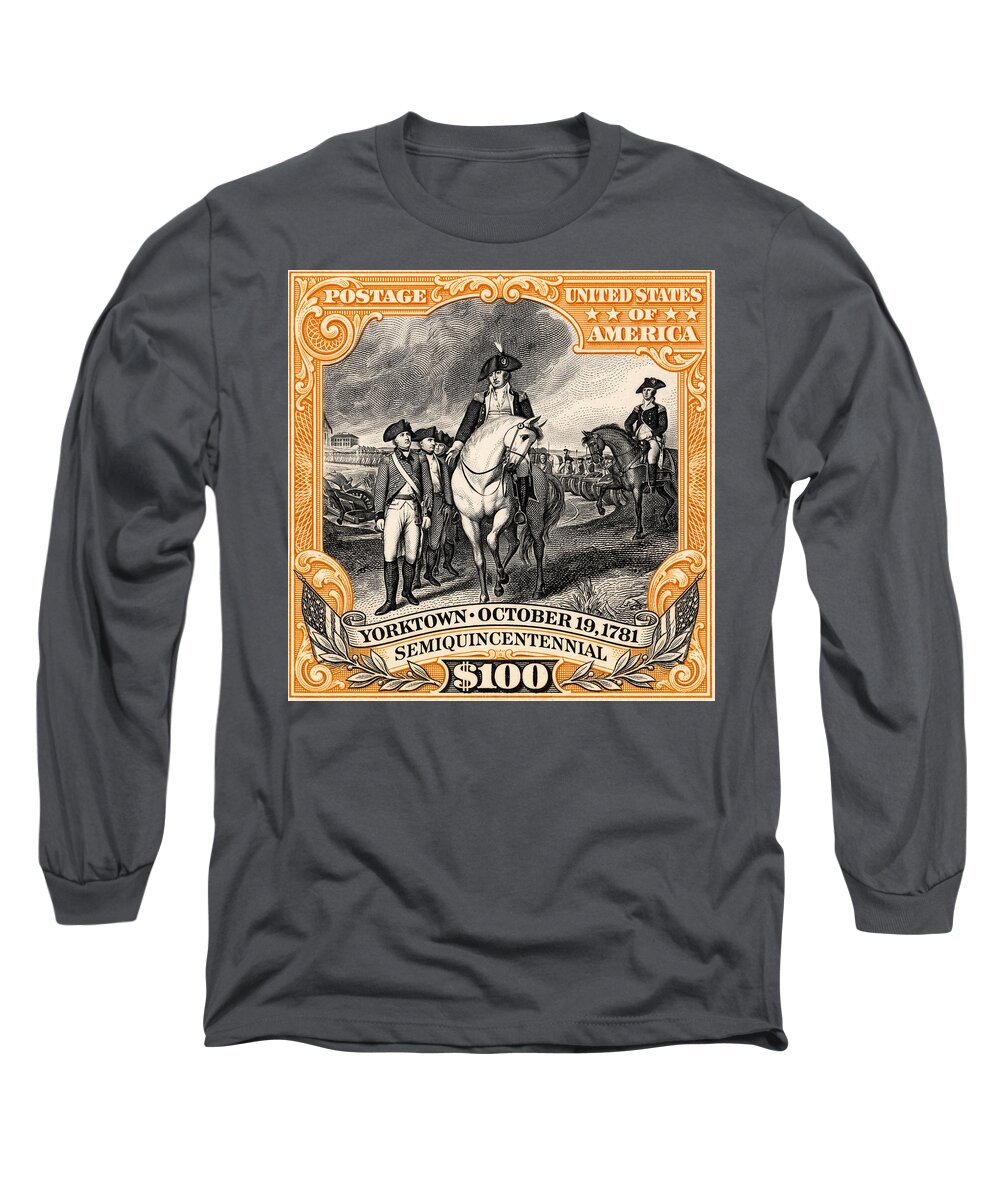 Yorktown $100 - Long Sleeve T-Shirt