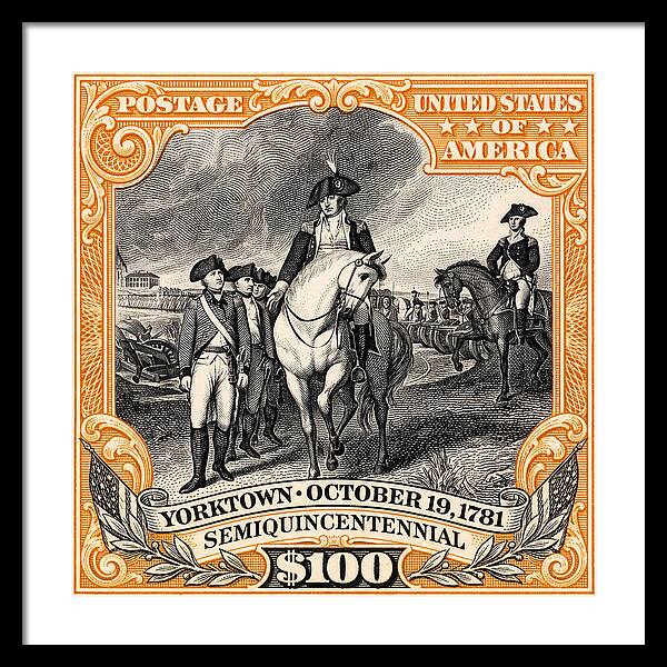 Yorktown $100 - Framed Print