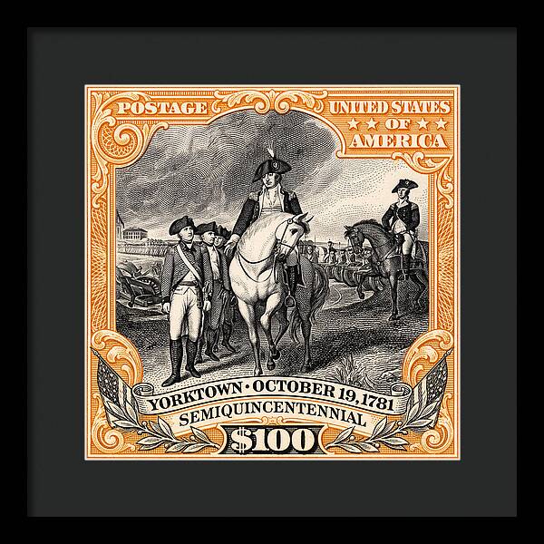 Yorktown $100 - Framed Print