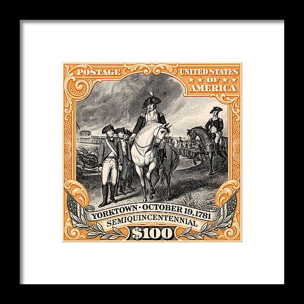 Yorktown $100 - Framed Print