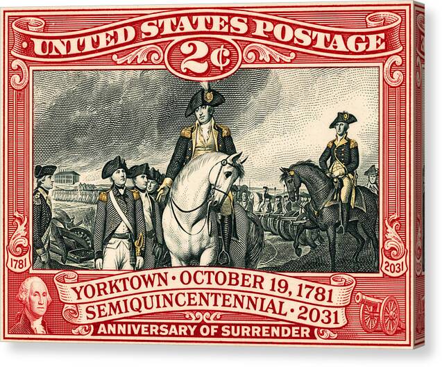 Yorktown 2c - Canvas Print