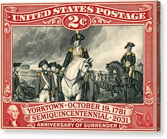 Yorktown 2c - Canvas Print