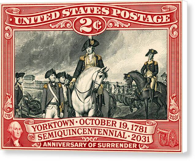 Yorktown 2c - Canvas Print