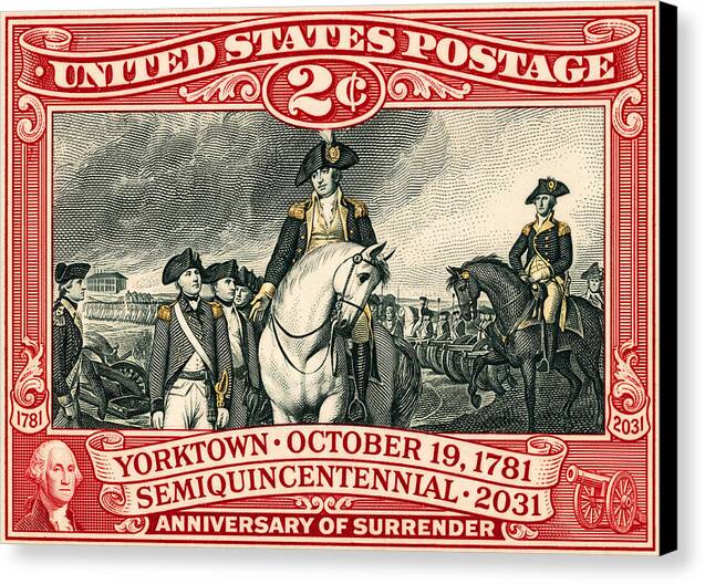Yorktown 2c - Canvas Print