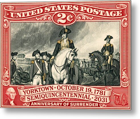 Yorktown 2c - Metal Print