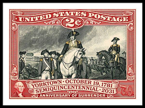 Yorktown 2c - Framed Print