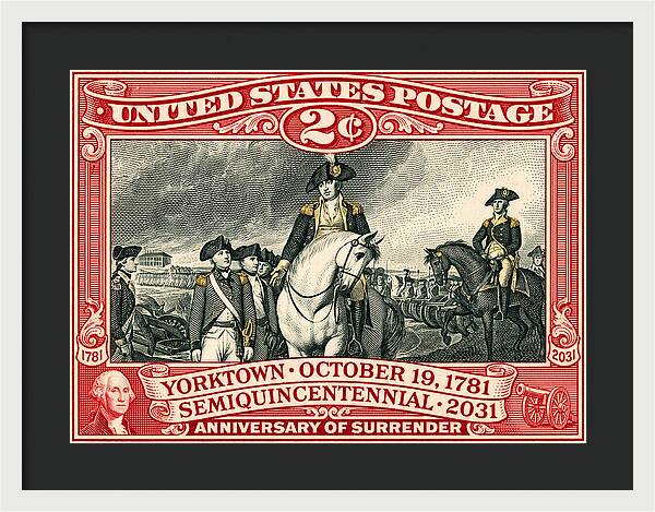 Yorktown 2c - Framed Print