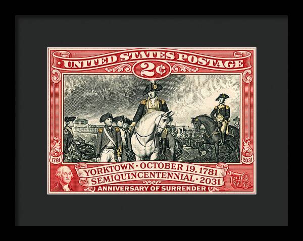 Yorktown 2c - Framed Print