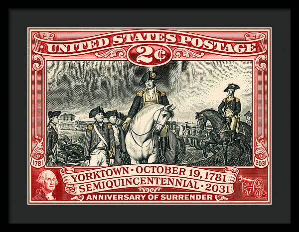 Yorktown 2c - Framed Print