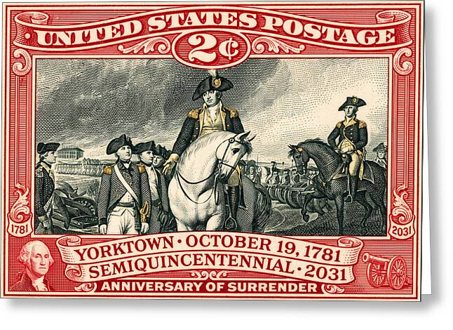 Yorktown 2c - Greeting Card