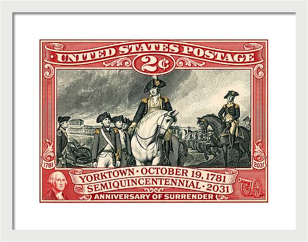 Yorktown 2c - Framed Print
