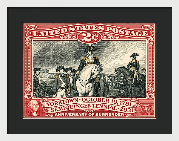 Yorktown 2c - Framed Print