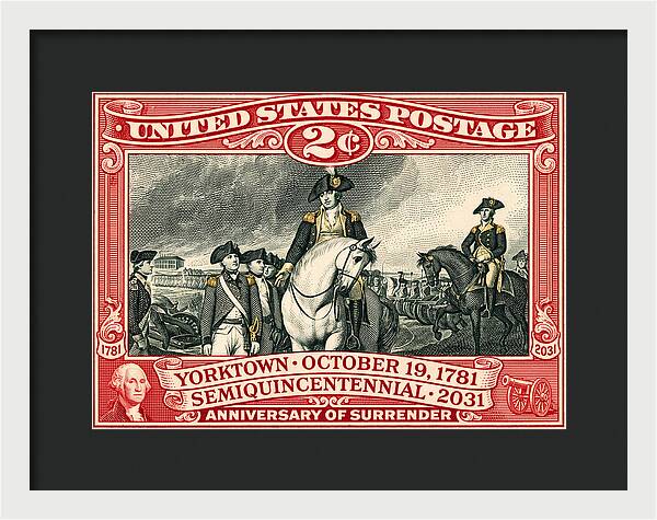 Yorktown 2c - Framed Print