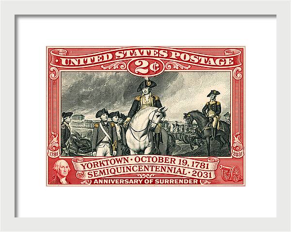 Yorktown 2c - Framed Print