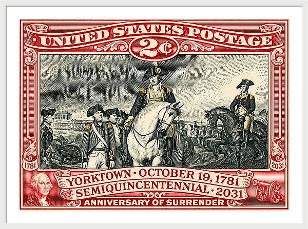 Yorktown 2c - Framed Print