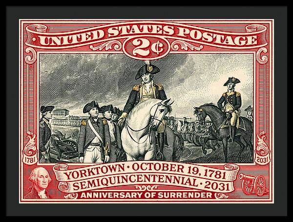 Yorktown 2c - Framed Print