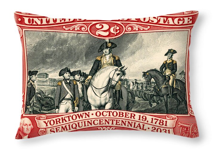 Yorktown 2c - Throw Pillow
